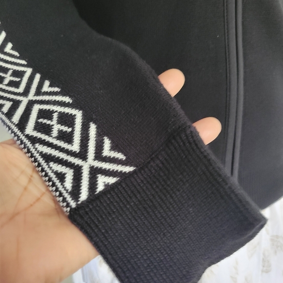 Lauren Ralph Lauren Active Full Zip Up Long Sleeve Mock Neck Cotton Jacket - Picture 3 of 9